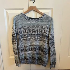 Multi-colored Knitted Sweater